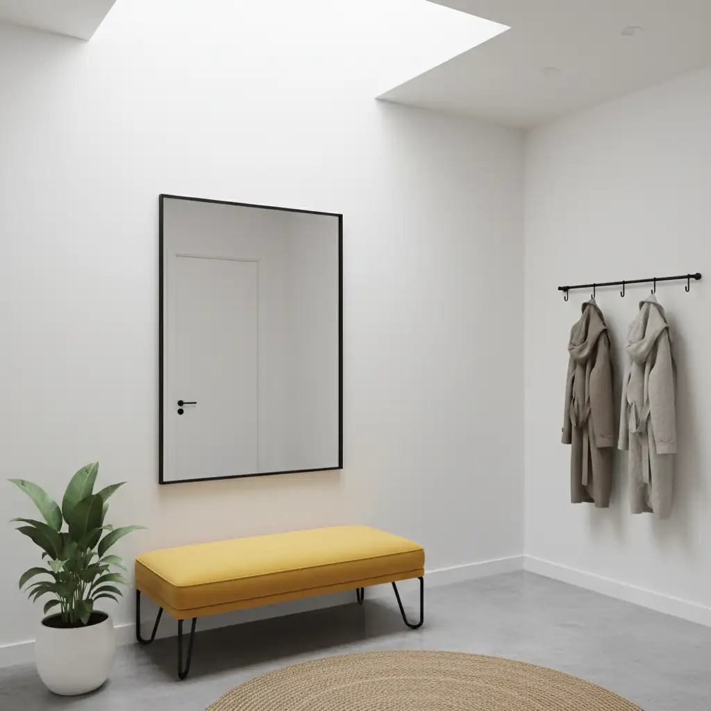 Modern home entryway