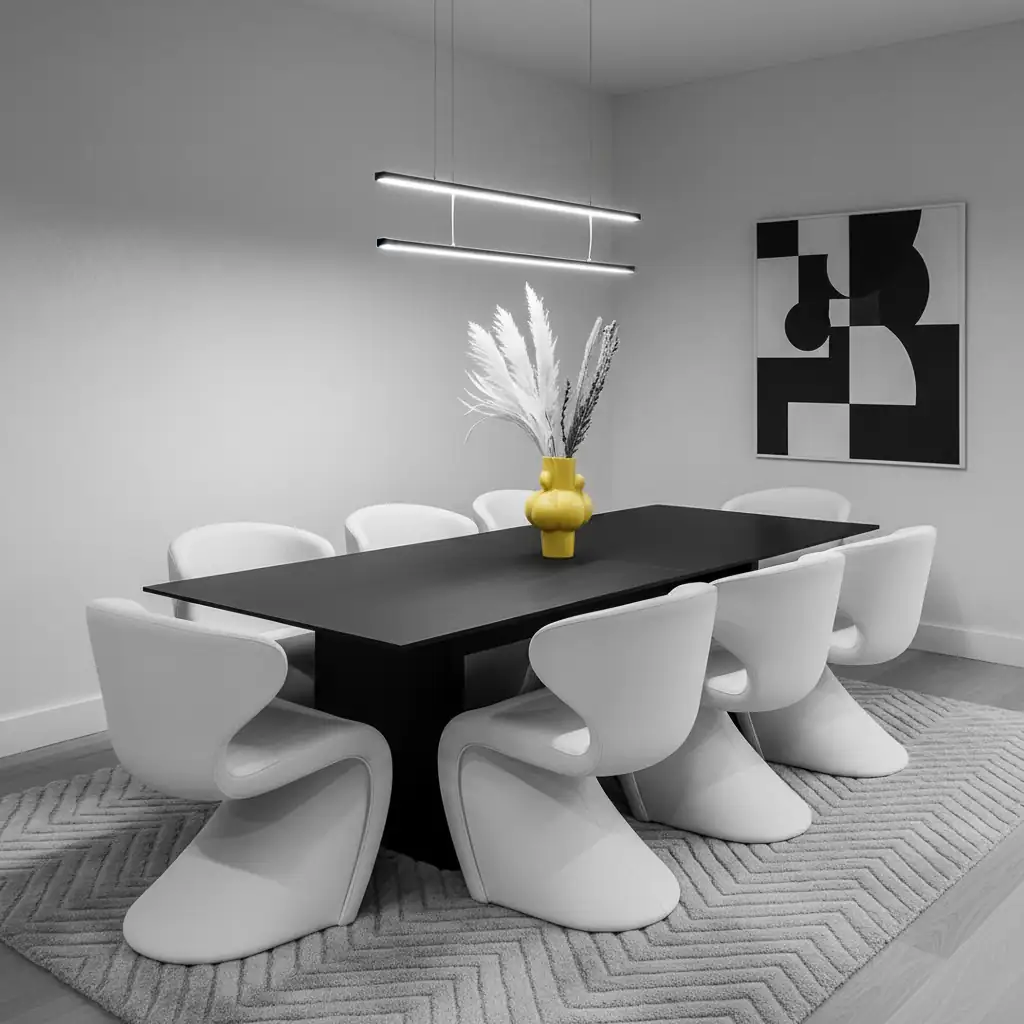 Contemporary dining room